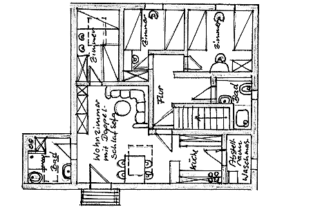 Grundriss Wohnung 3